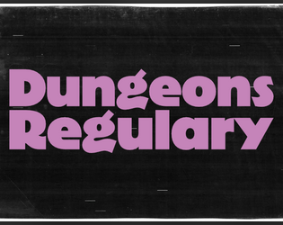 Dungeons Regularly #1   - A workbook of maps to make your own. Use them for your elfgame. 