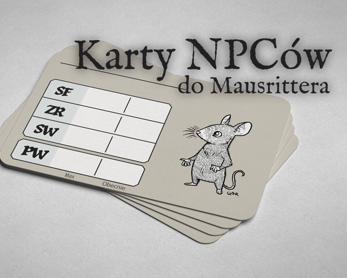 Mausritter karty NPCów