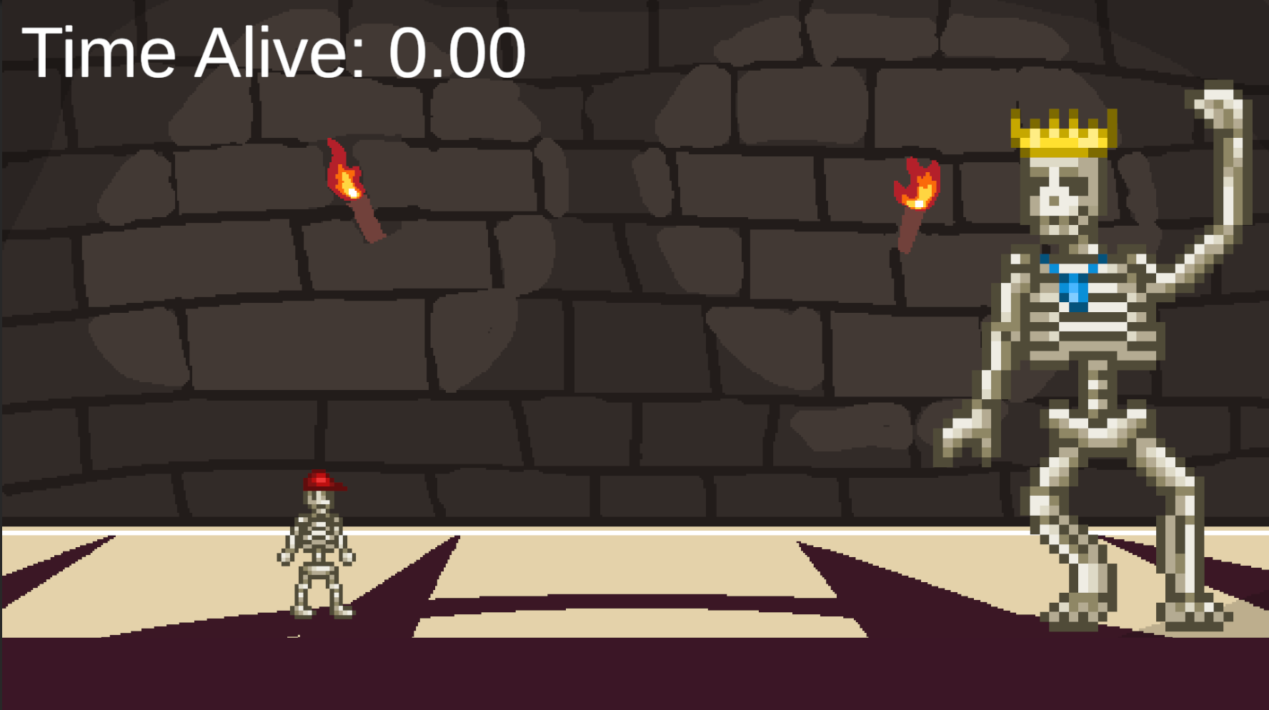 Skeleton King's Bone Barrage