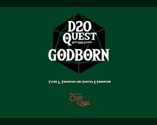 GodBorn - One Page D20Quest RPG  