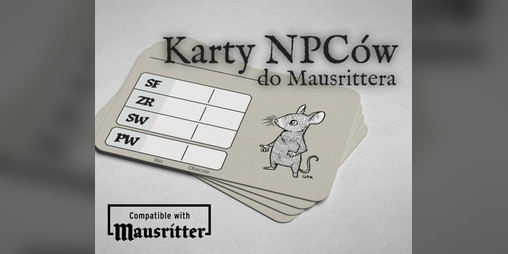 Cover image for Mausritter karty NPCów