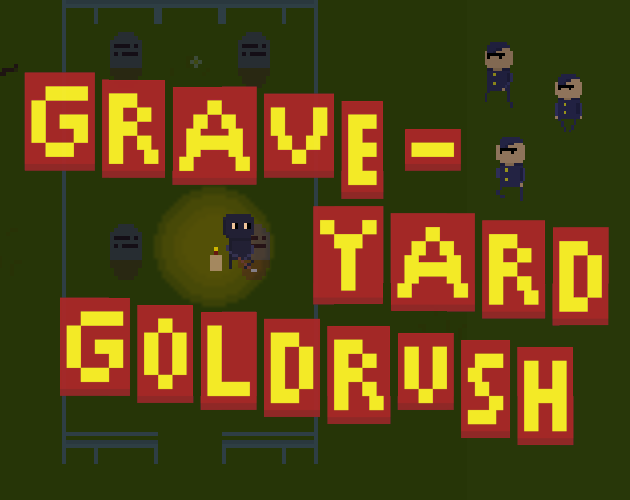 Graveyard gold rush by evilbunnylover