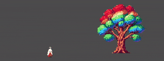 10 Free pixel art trees
