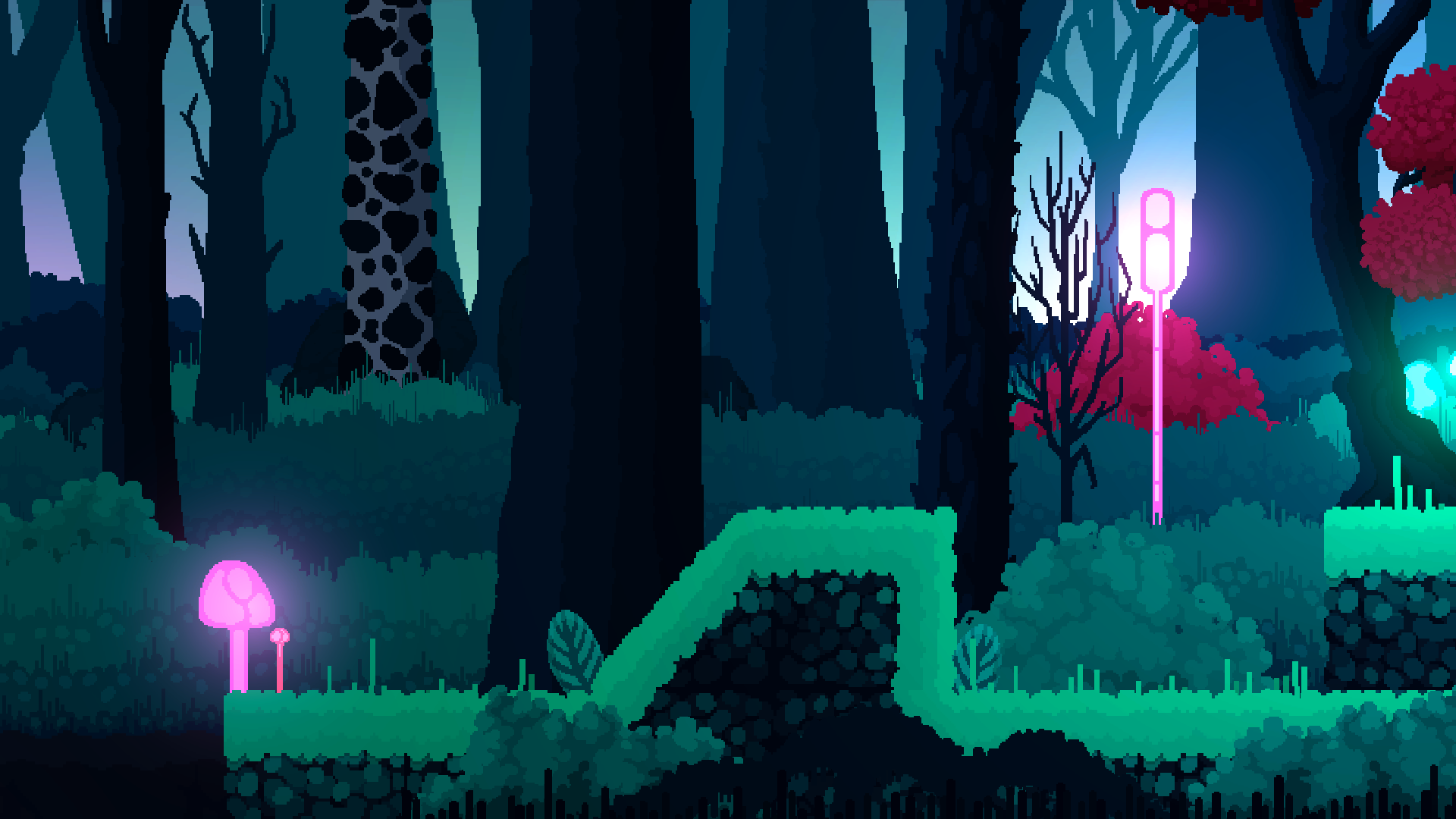 Fantasy Forest Pixel-Art