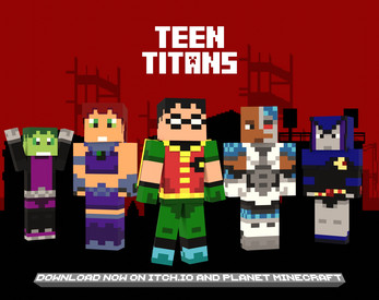 Teen Titans Skin Pack cover image