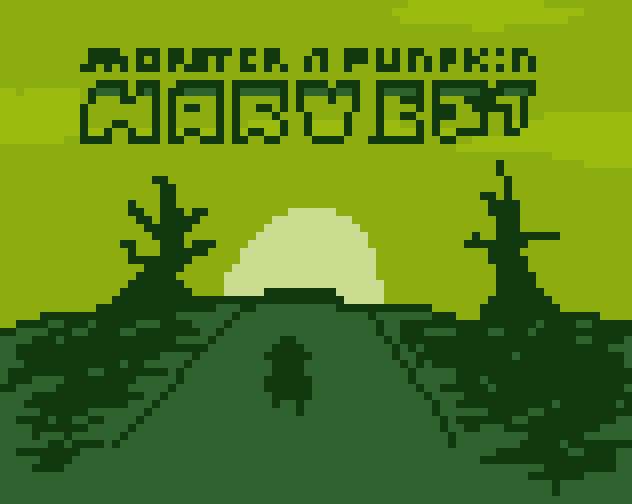 Monster and pumpkin harvest