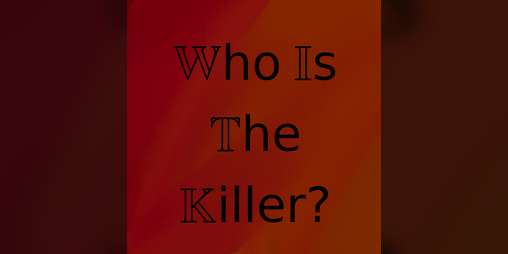 Cover image for Who is the killer?
