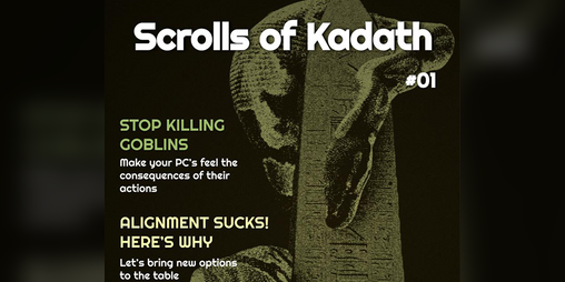 Cover image for Zine: Scrolls of Kadath #1