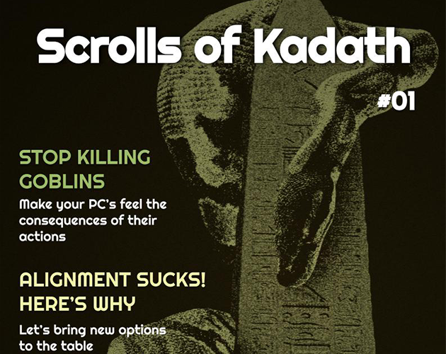 Cover image for Zine: Scrolls of Kadath #1