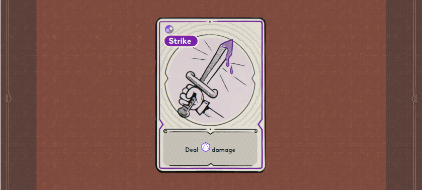 Strike with dice