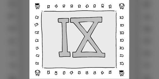 Cover image for IX ⛓️ the locked tomb mini zine