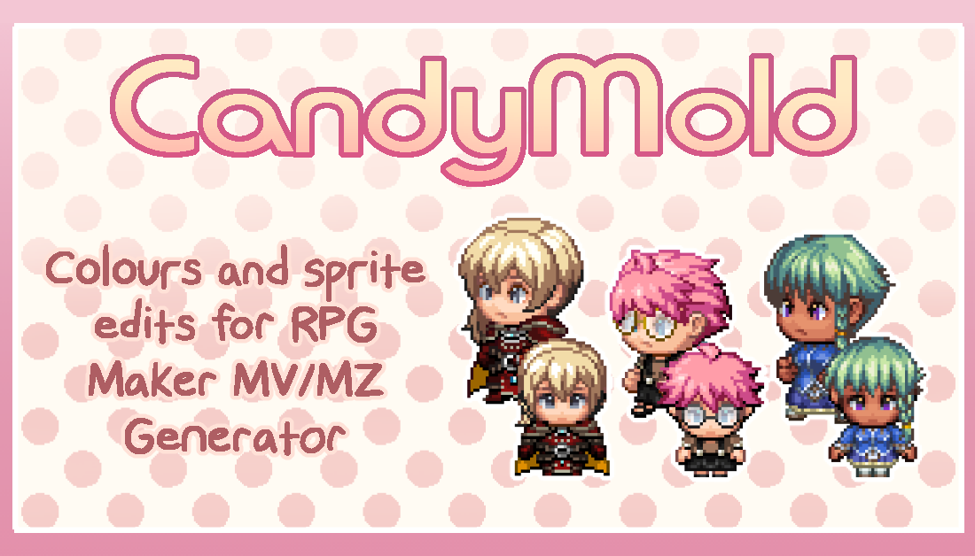 Candymold Colour&sprite [RPG maker MV/MZ]