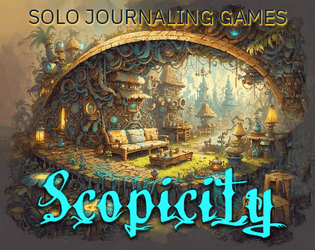 Scopicity: Solo TTRPG   - Journaling Game where for Solo World Building 