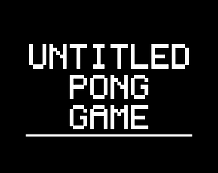 untitled normal pong game