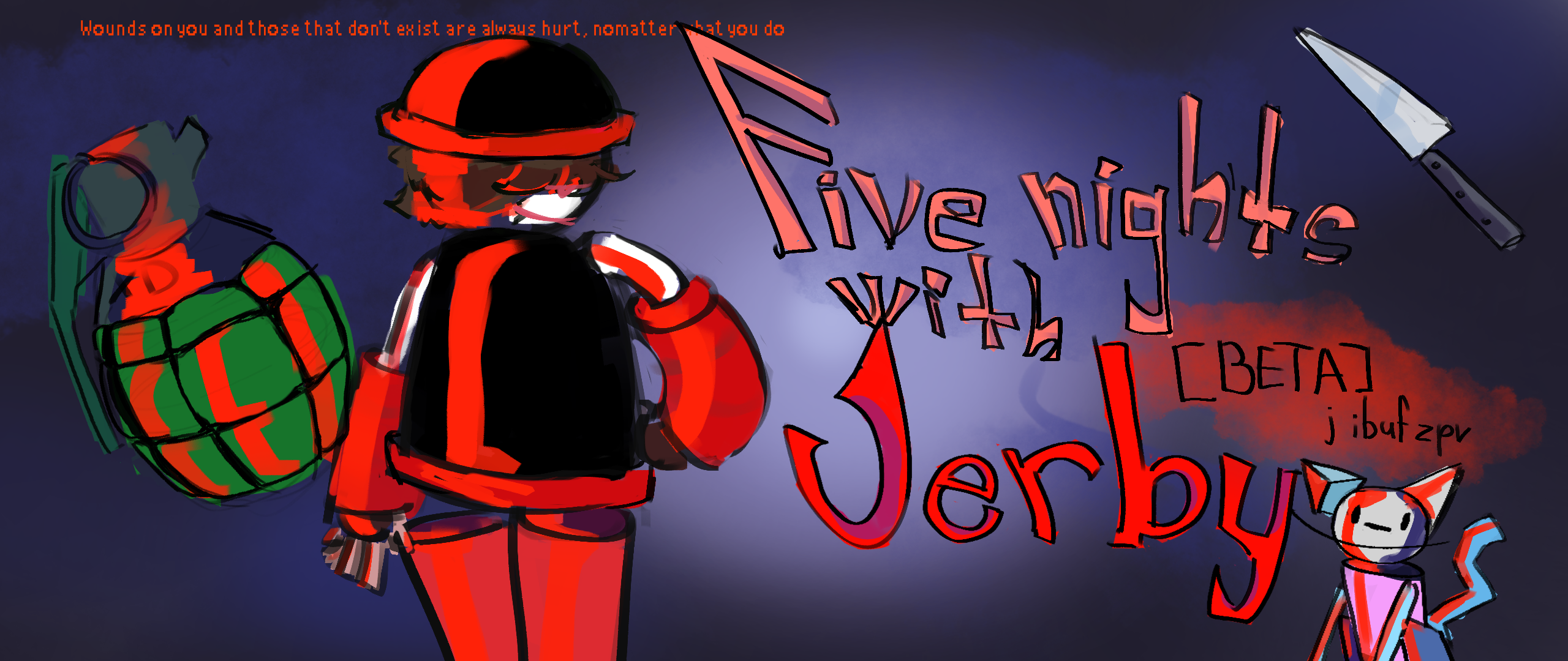 Five nights with Jerby[BETA] ENG/RU