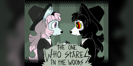 Cover image for The one who stares in the woods