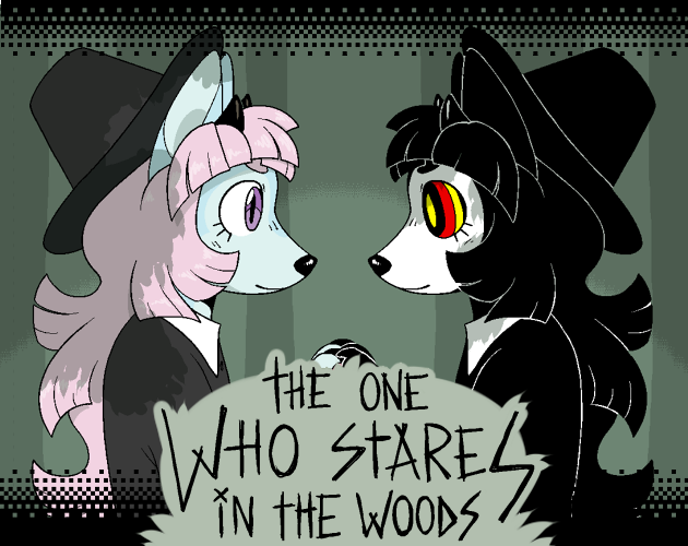 Cover image for The one who stares in the woods