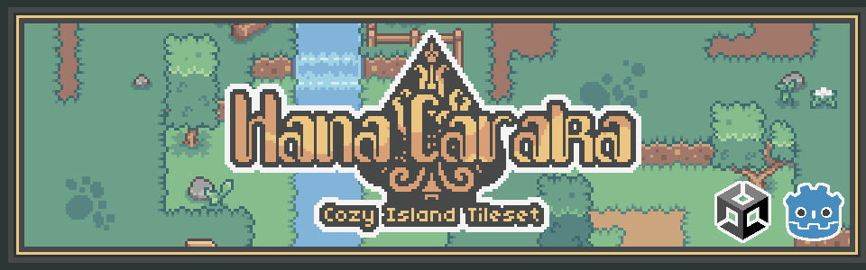 Hana Caraka - Cozy Island Topdown Tileset