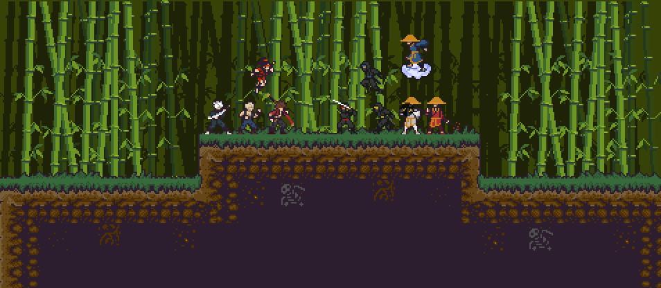 Shadow Ninja 2D Game Character Sprites  Game character, Ninja games,  Platform game