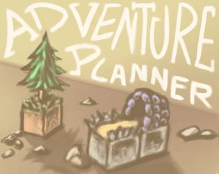 ADVENTURE PLANNER - small world/adventure building tool  