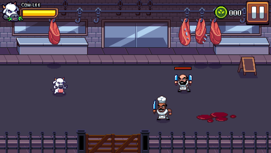 Pixel Art pack for a small Beat'Em Up game.