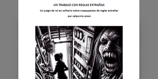 Cover image for Un trabajo con reglas extrañas