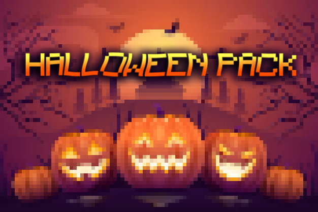 Halloween Asset Pack [Pixel Art] by NightmareGhost