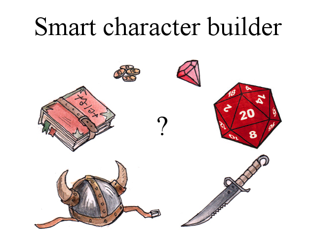 Smart character builder