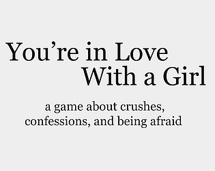 You're in Love With a Girl