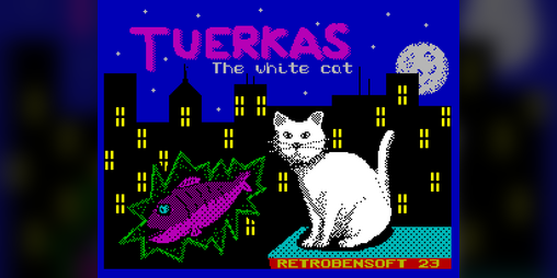 Cover image for Tuerkas, the white cat