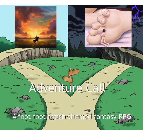Cover image for Adventure Call: a foot fetish-themed fantasy RPG (Demo)
