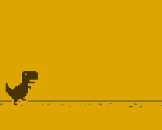 Chrome Dinosaur Game by jam.paraiso