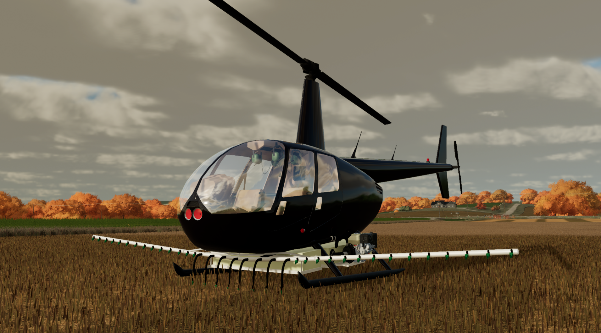 Cover image for Robinson R44 With Sprayer