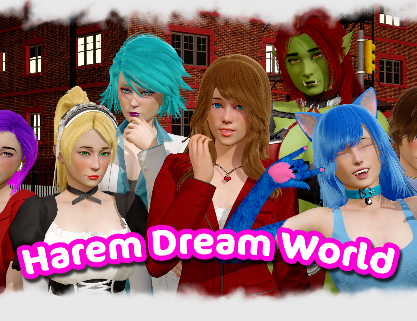 Cover image for Harem Dream World