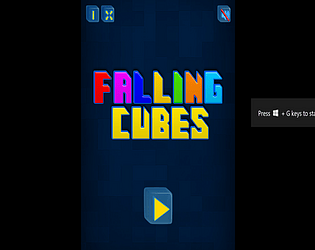 Falling Cubes
