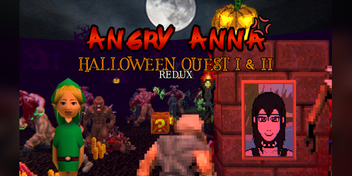 Cover image for Angry Anna : Halloween Quest 1 & 2 REDUX