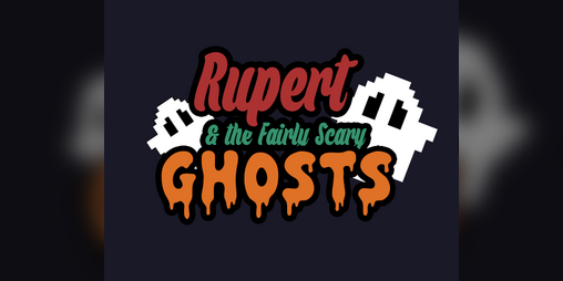 Cover image for Rupert & the Fairly Scary Ghosts