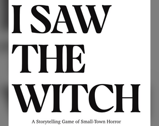 I SAW THE WITCH  