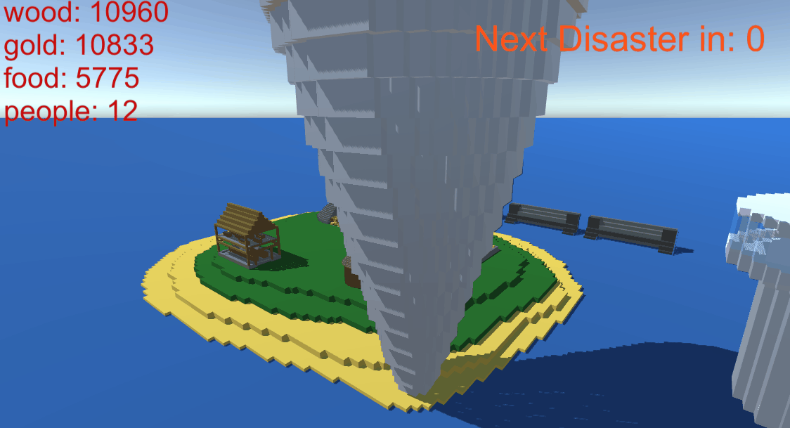 Disaster on a desert island