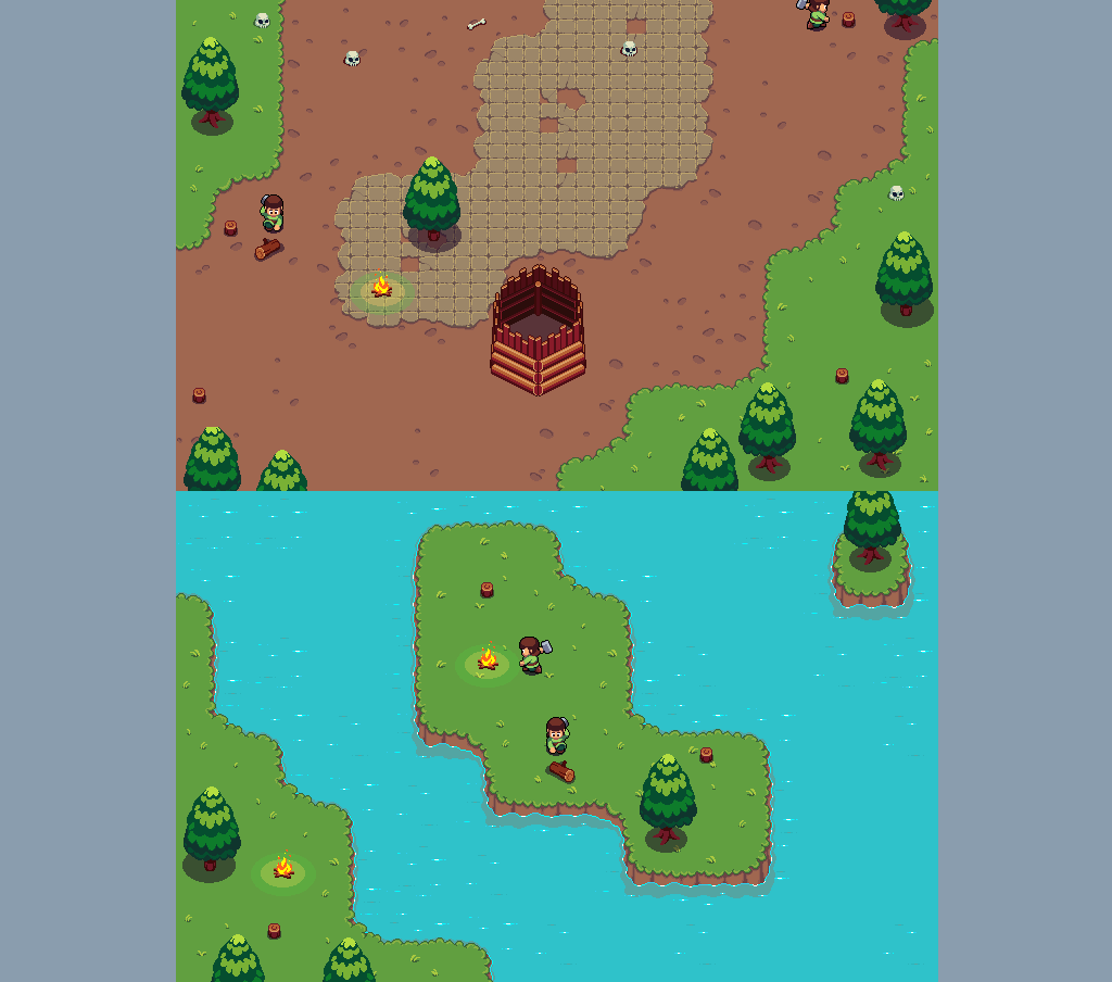RPG Ground Tileset + Animated Elements (64x64px)