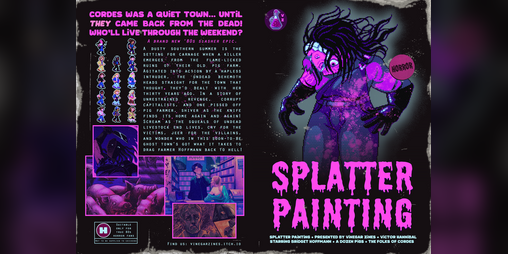 Cover image for SPLATTER PAINTING