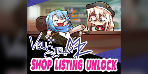 Cover image for Shop Listing Unlock plugin for RPG Maker MZ