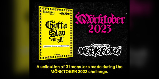 Cover image for Gotta Slay 'em All - MÖRKTOBER 2023