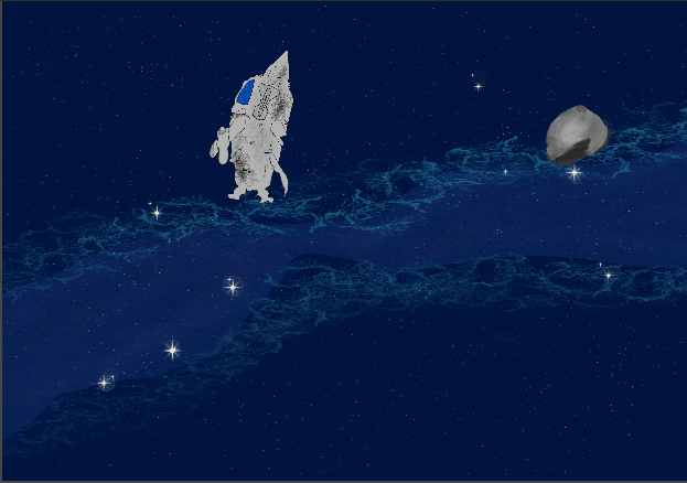 Floating In Space