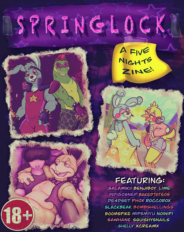 Cover image for Springlock: A Five Nights Zine!