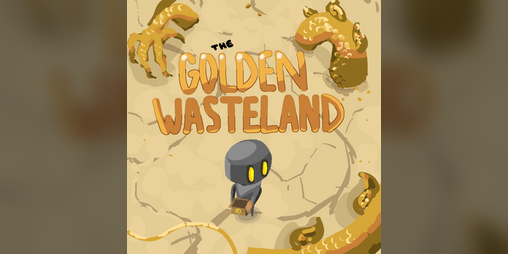 Cover image for The Golden Wasteland