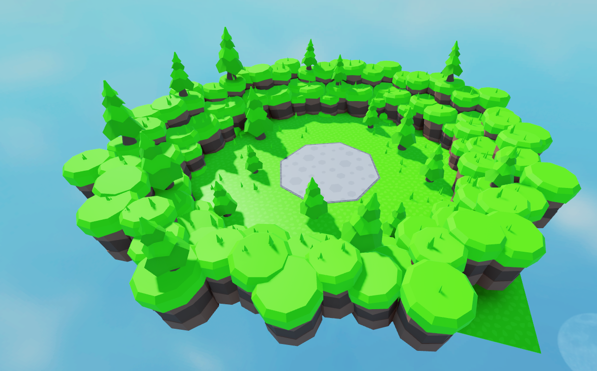 Roblox Low Poly Simulator Map by TMATS