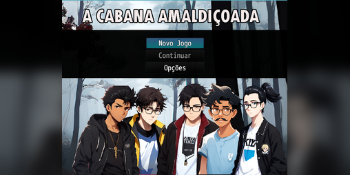 Cover image for Visual Novel - A Cabana Amaldiçoada