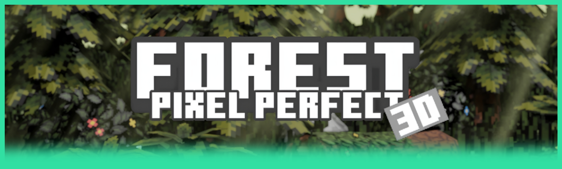Forest Pixel Perfect 3D Asset pack