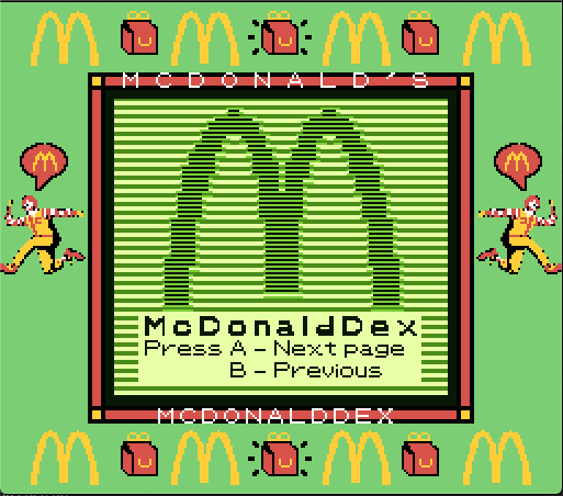 McDonaldDex